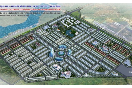 TỔ HỢP DỊCH VỤ THƯƠNG MẠI DỊCH VỤ SEN HỒ ĐÌNH TRÁM - BẮC GIANG