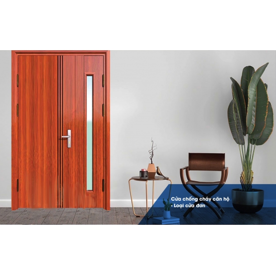 Cửa chống cháy căn hộ (Loại cửa đơn)
