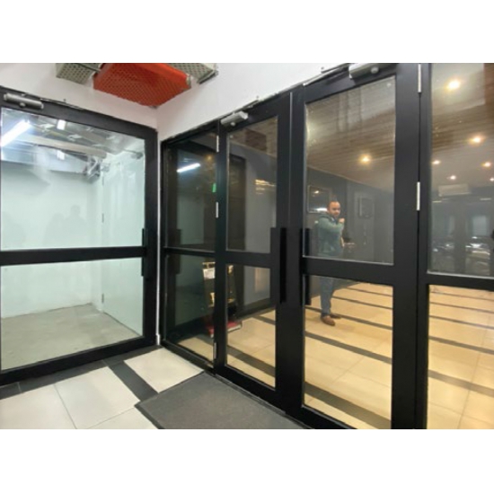 Cửa kính & vách kính  chống cháy kết hợp