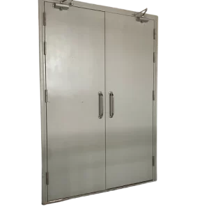 Cửa đơn khóa thanh đẩy ngăn cháy 90 phút